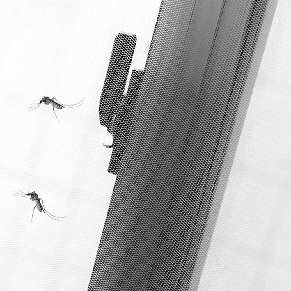 Magnetic Mesh Screen Door Bug Fly Mosquitos Shield