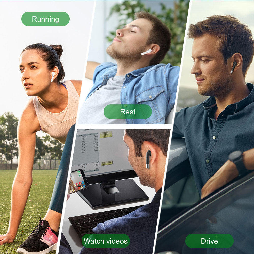 Bluetooth 5.3 Wireless In Ear Earphones with LED Display