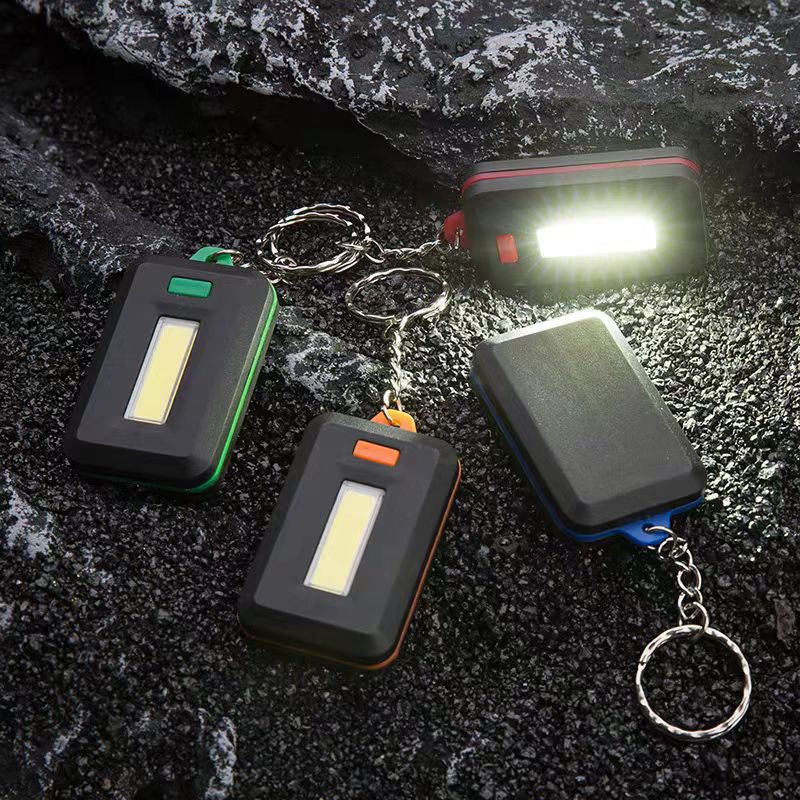 Compact LED Keychain Light Portable Flashlight Lamp