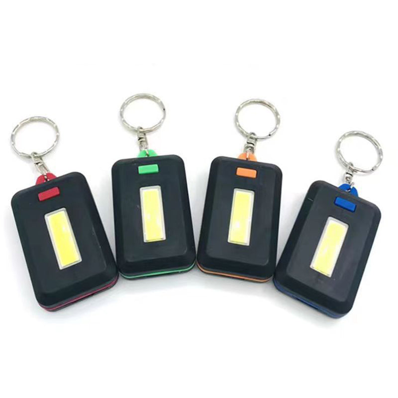 Compact LED Keychain Light Portable Flashlight Lamp