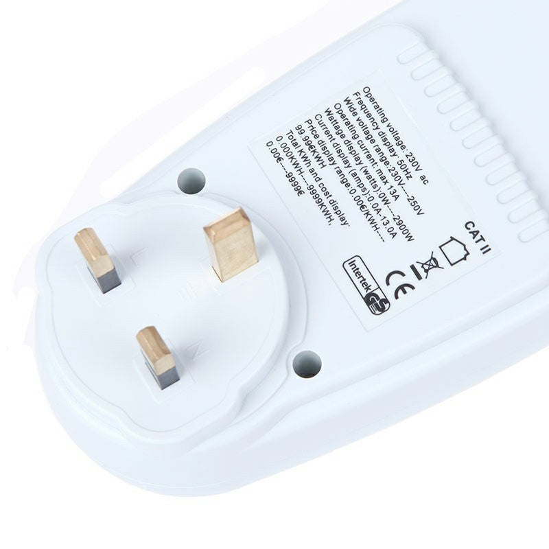 Socket Power Meter Outlet Power Monitoring Electricity Voltage