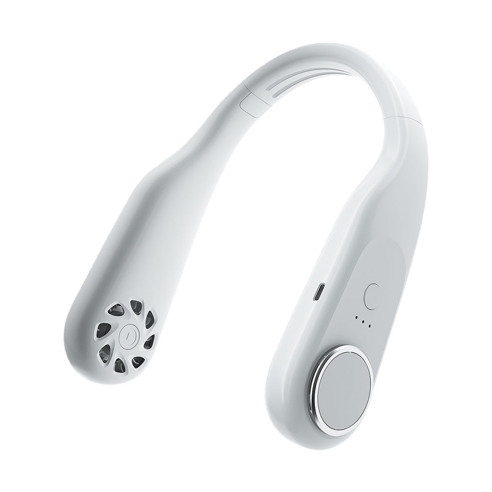 Ventilator moale pentru gât, fără lame, reîncărcabil prin USB