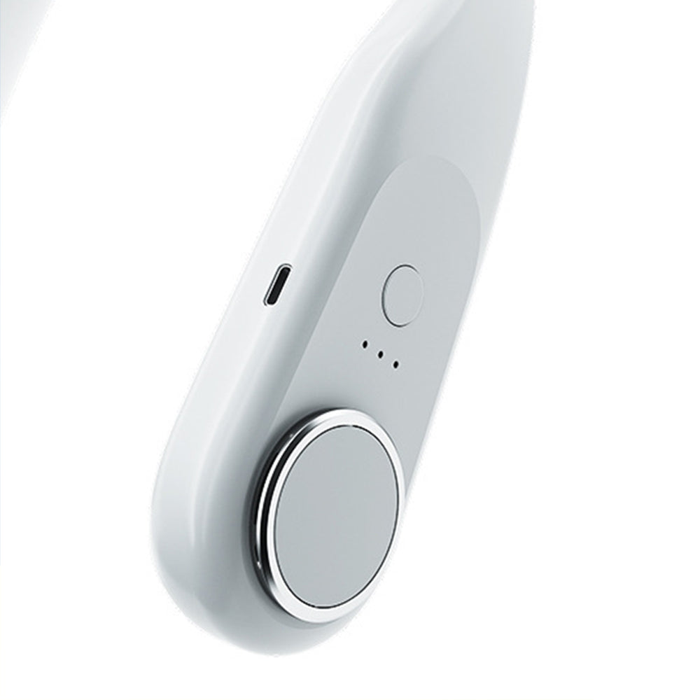 Ventilator moale pentru gât, fără lame, reîncărcabil prin USB