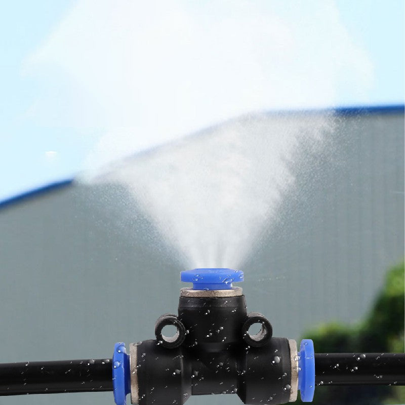 Garden Misting Greenhouse Cooling Irrigation Line System