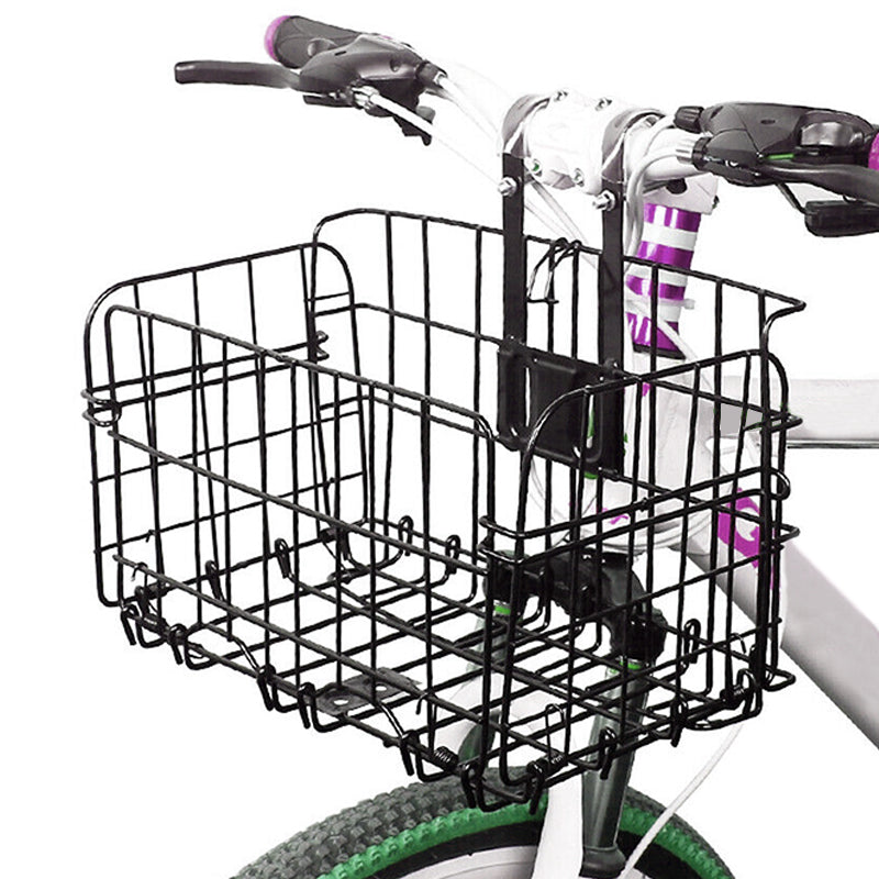 The Ultimate Guide to the Bike Front Rear Basket Foldable Metal Shopping Carrier