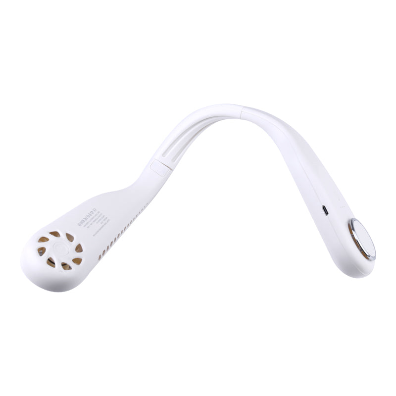 Soft Bendable Neck Fan Quiet Bladeless USB Rechargeable