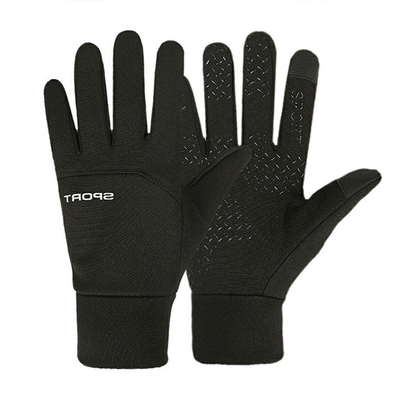 Windproof Fleece Gloves Lined Thermal Warm Touchscreen