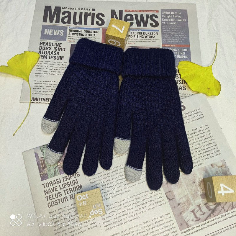 Coldproof Knitted Warm Touch Screen Winter Gloves