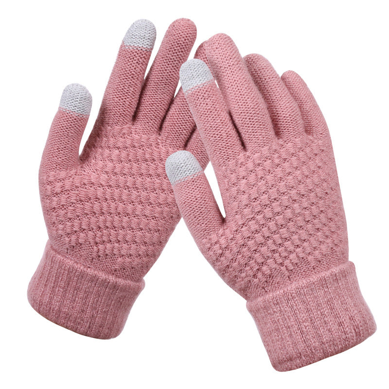 Coldproof Knitted Warm Touch Screen Winter Gloves