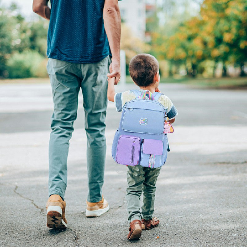 Water Resistant Backpack Children Large Lightweight Schoolbag