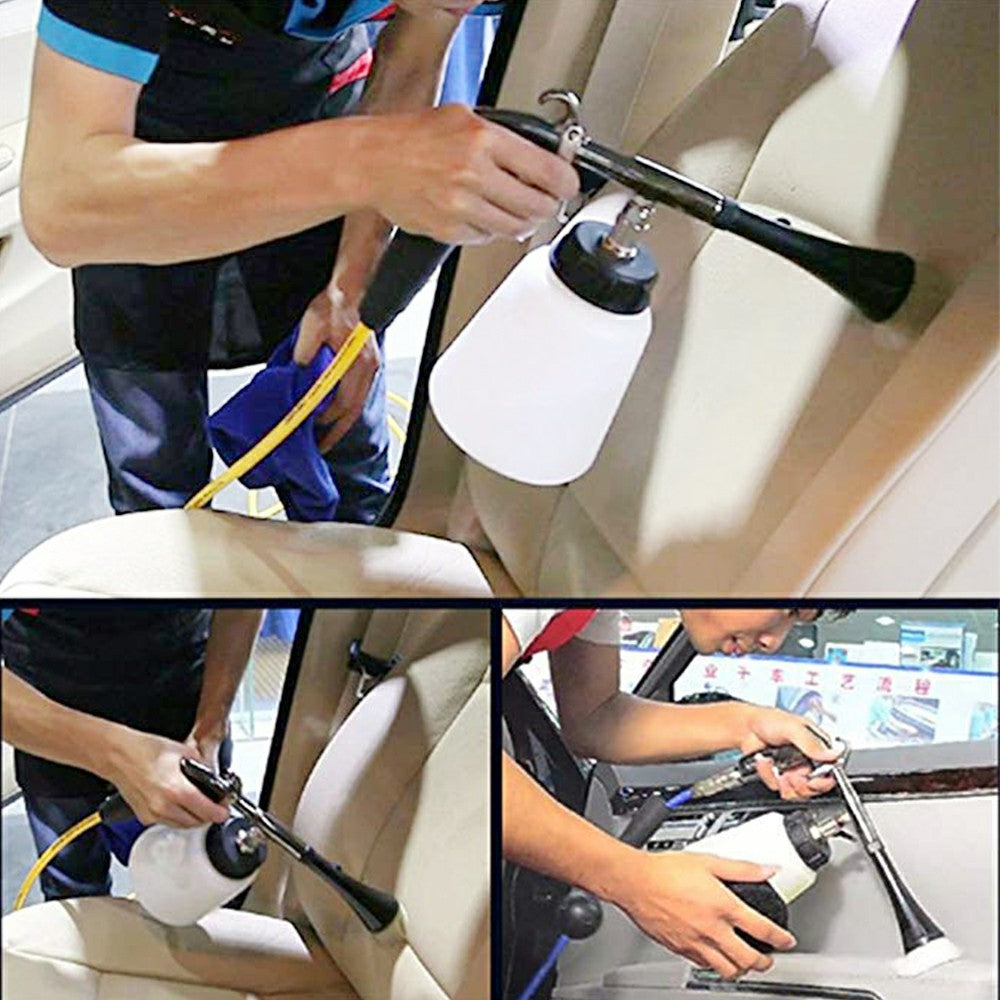 Interior Car High Pressure Cleaning Brush Gun Air Pump