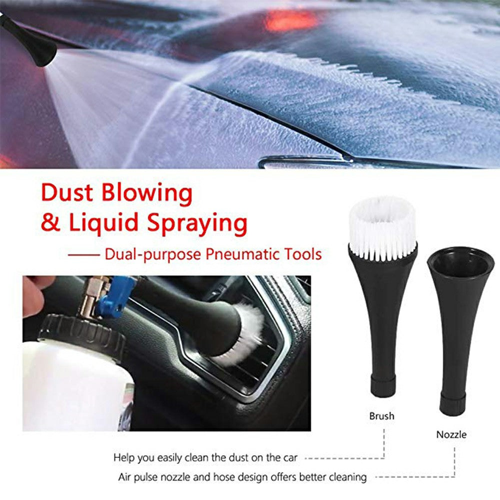 Interior Car High Pressure Cleaning Brush Gun Air Pump