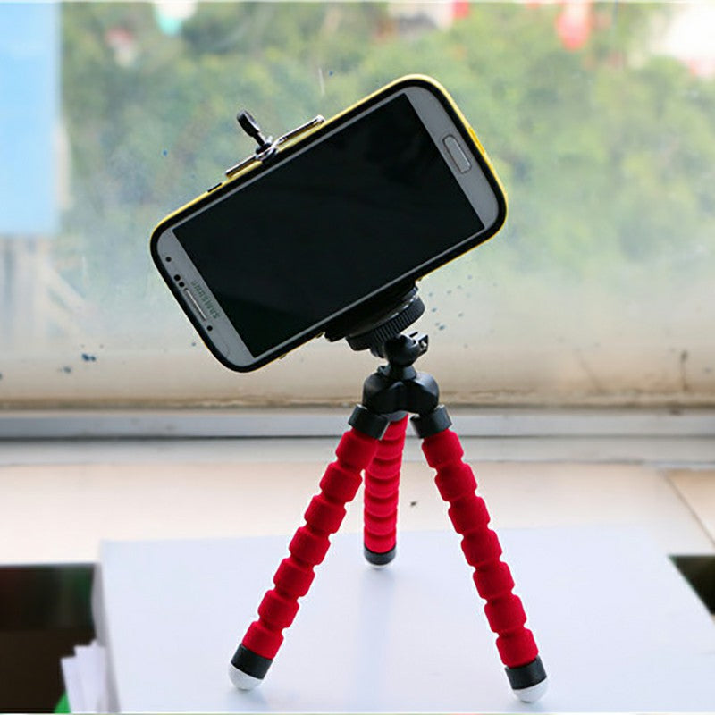 Octopus Mini TriPod Holder Mount Mobile Phones Cameras