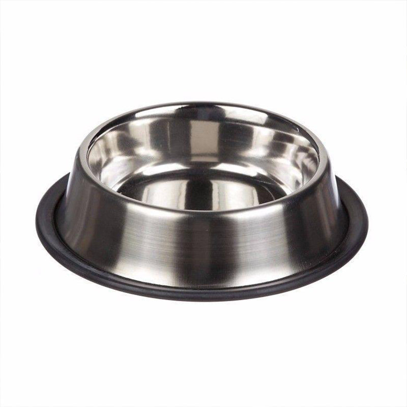 Dog Feeding Water Bowl Non-Slip Stainless Steel Pet Bowl