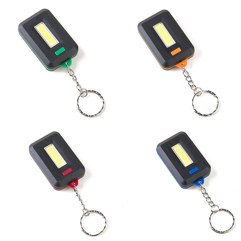 Compact LED Keychain Light Portable Flashlight Lamp