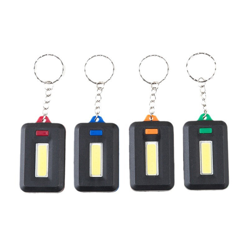 Compact LED Keychain Light Portable Flashlight Lamp