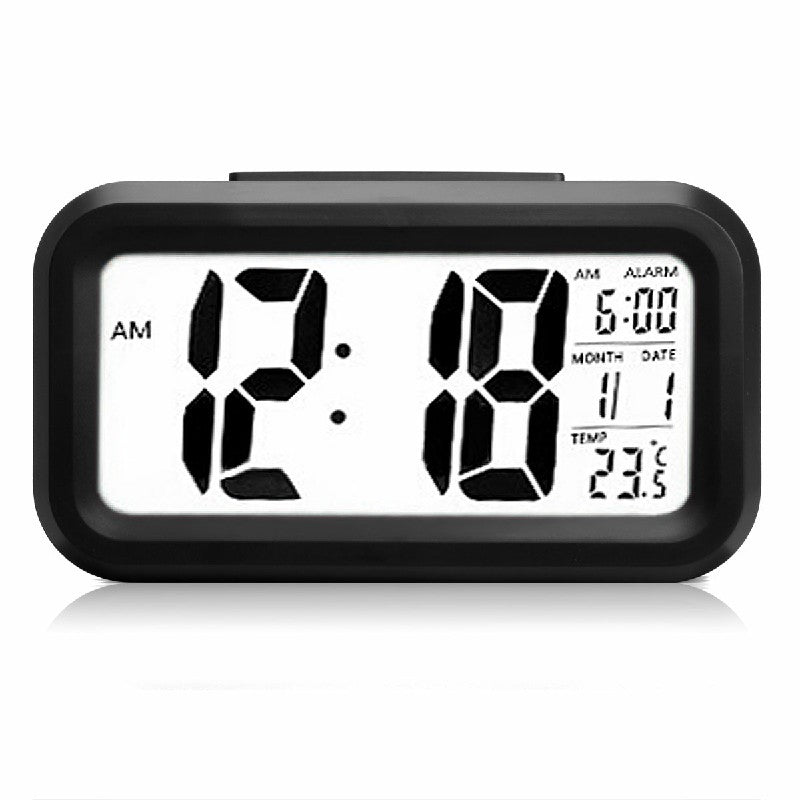 Simple Smart Silent LED Digital Alarm Clock Display