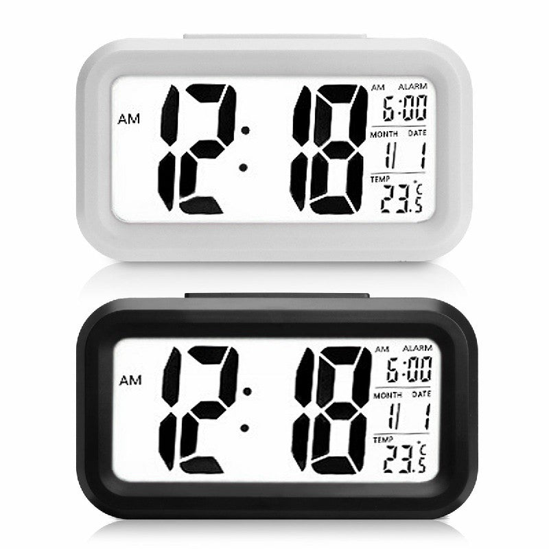 Simple Smart Silent LED Digital Alarm Clock Display