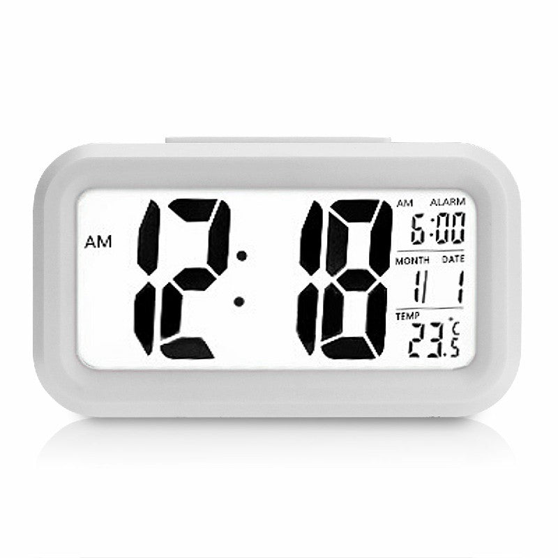 Simple Smart Silent LED Digital Alarm Clock Display