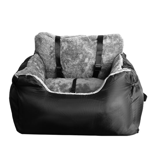 Cosy Plush Dog Car Booster Safety Leash Seat
